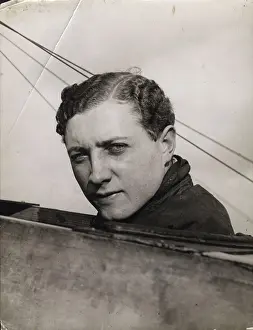 Brooklands: Gustav W Hamel at Brooklands in 1912