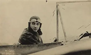 Hamel: Gustav W Hamel - the first aerial postman
