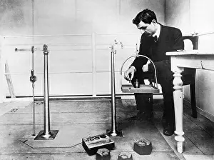 Ratios: Gustave Eiffel during the performance of experiments