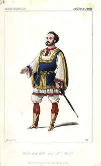 Lopera: Gustave Roger in the role of Leon in le Juif