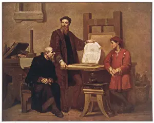 1440: Gutenberg displays his work