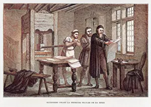1440s: Gutenberg's printing press
