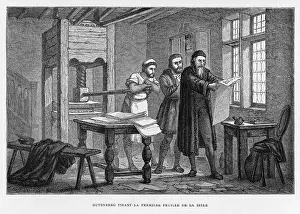 1440: Gutenberg's printing press