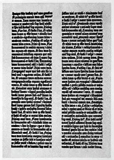 Gutenberg: Gutenburg's Bible