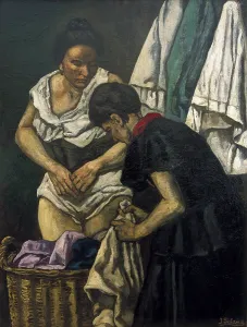 Solana: GUTIERREZ SOLANA, Jose. The Laundresses