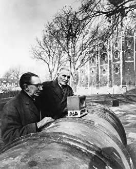 Guy Lambert and John Cutten at Tower of London