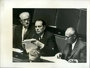 Mollet: Guy Mollet, Francois Mitterrand, Gaston Defferre