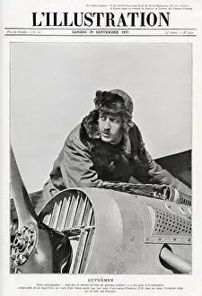 Spad: Guynemer in his SPAD aircraft