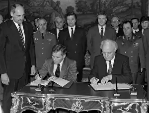 Shevardnadze: Gyala Horn visits USSR