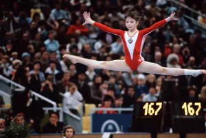 Bicherova: Gymnast Olga Bicherova, 1981