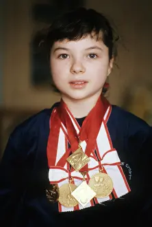 Bicherova: Gymnast Olga Bicherova, 1982