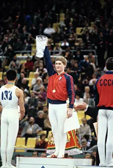 Gymnastics: Gymnast Yuri Korolev, 1981