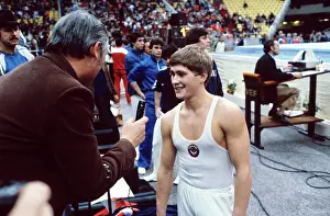 Gymnastics: Gymnast Yuri Korolev, 1981
