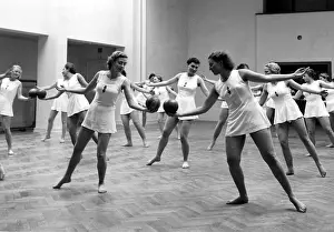 Gymnastic: Gymnastic show of BDM, Berlin, WW2