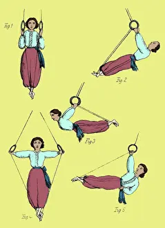 Exercising: Gymnastics for Ladies, Rings