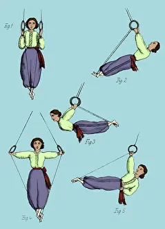 Exercising: Gymnastics for Ladies, Rings