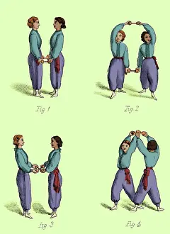 Exercising: Gymnastics for Ladies, Stirrups