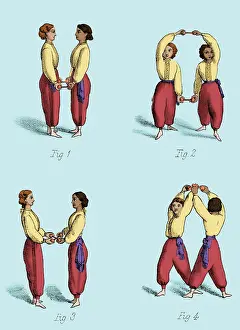 Exercising: Gymnastics for Ladies, Stirrups