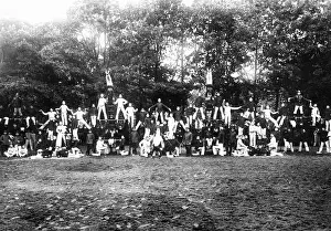 Feat: Gymnastics tournament of cadets, around 1900