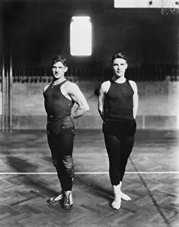 Well Being: Two gymnasts