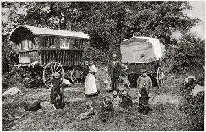 Occupants: Gypsy family 1908