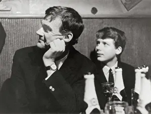 Gutruf: H. C. Artmann with his son