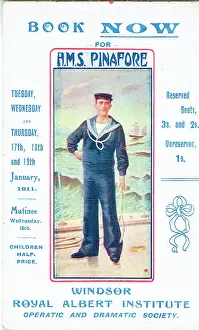 Operettas: H Ms Pinafore by Ws Gilbert and Arthur Sullivan