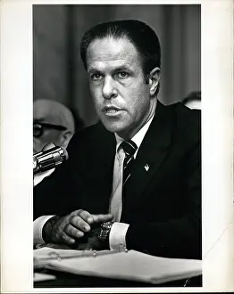 Watergate: H R Haldeman testifying before Watergate Committee