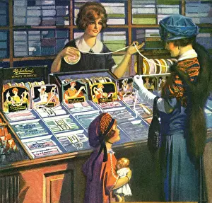 Haberdashery: Haberdashery counter