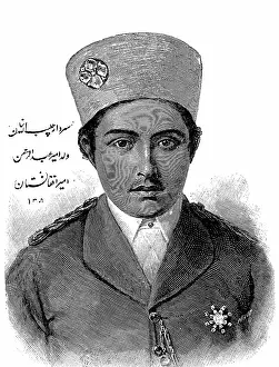 Eldest: Habibollah Khan (1872-1919) in 1893. Eldest son