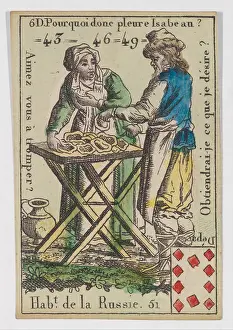 Peuples: Hab.t de la Russie from Playing Cards (for Quartets)