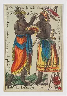 Loango: Hab.t de Loango from Playing Cards (for Quartets)