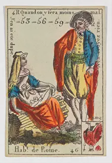 Peuples: Hab.t de Rome from Playing Cards (for Quartets)