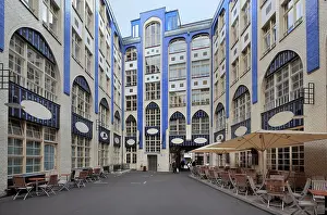 Hackescher: Hackesche Hofe, Berlin, Germany