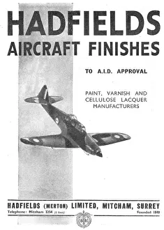 Hadfields: Hadfields Ltd. Aircraft Finishes