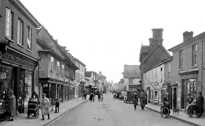 Hadleigh: Hadleigh High Street probably 1920s