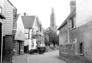Hadlow: Hadlow, the King's Head c1950