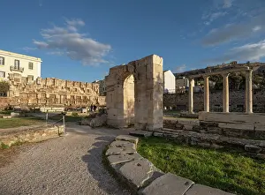 Conch: Hadrian's Library, Athens, Greece