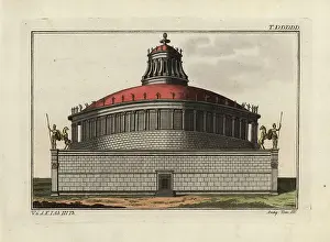 Santangelo: Hadrian's tomb, now the Castel Sant'Angelo, Rome