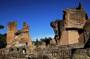 Lazio: Hadrian's Villa. The Greek and Latin Libraries. 2nd century