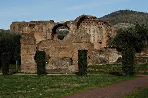 Lazio: Hadrian's Villa. The Heliocaminus Baths. 2nd century. Italy