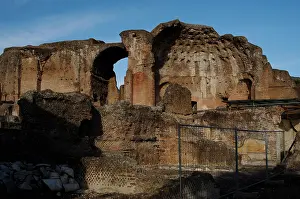 Lazio: Hadrian's Villa. The Heliocaminus Baths. 2nd century. Italy