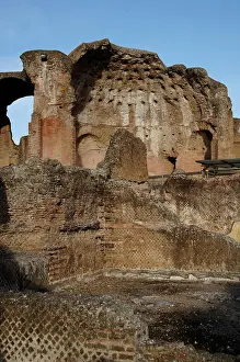 Lazio: Hadrian's Villa. The Heliocaminus Baths. 2nd century. Italy
