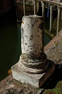 Adriana: Hadrian's Villa. Maritime Theatre. Column. 2nd century. Ital