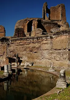 Lazio: Hadrian's Villa. Maritime Theatre. 2nd century. Italy