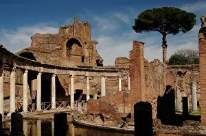 Lazio: Hadrian's Villa. Maritime Theatre. 2nd century. Italy