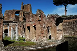 Lazio: Hadrian's Villa. Maritime Theatre. 2nd century. Italy