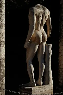 Beheaded: Hadrian's Villa. Statue in the Canopus. 2nd century. Italy