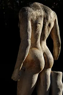 Beheaded: Hadrian's Villa. Statue in the Canopus. 2nd century. Italy