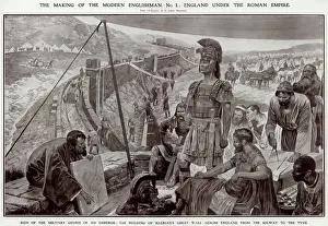 Picts: HADRIAN'S WALL BUILT 122